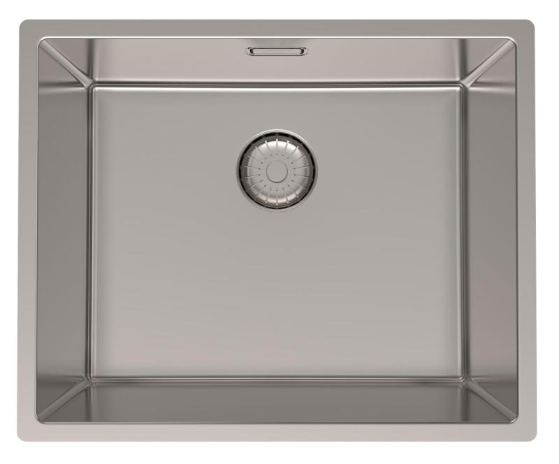 Pure.Sink Prestige Σετ Συνδυασμού Ανοξείδωτος Νεροχύτης 50x40 εκ. με Ανοξείδωτη Βρύση Κουζίνας 1208970762