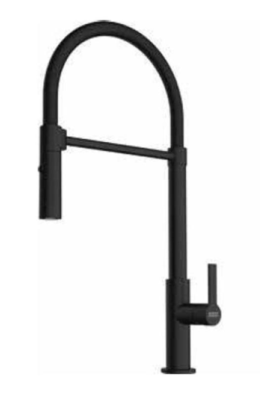 Franke Maris Semi Pro Κουζινόμπριζα Ευέλικτη Εκροή Μαύρο 115.0728.396