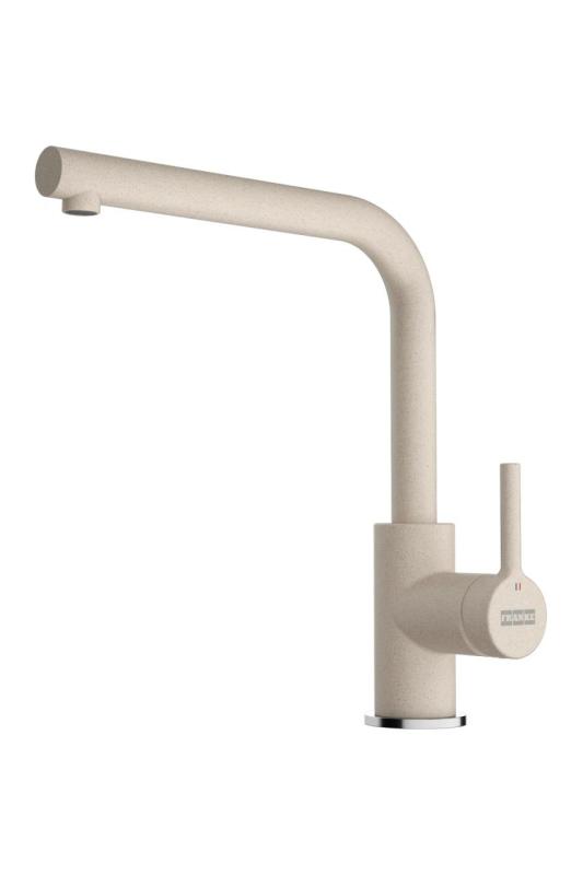 Βρύση Κουζίνας Franke Lina L με Περιστρεφόμενο Στόμιο Coffee cream 115.0728.482