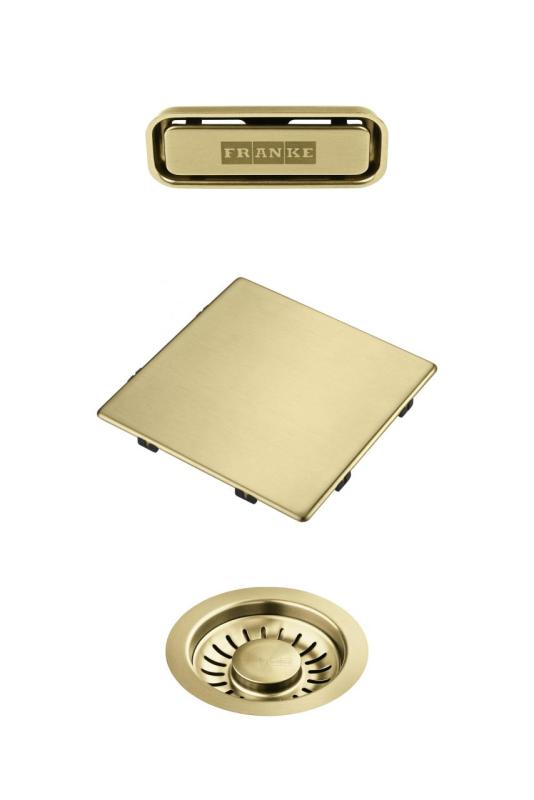 Franke Kubus 2.0 σετ χρώματος Σετ αποχέτευσης Χρυσός 1208970836