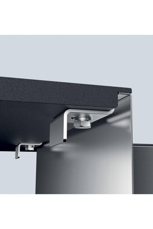 Foster Phantom Slimline RVS Νεροχύτης 71x40cm Υποκατασκευή για κεραμικές επιφάνειες εργασίας 1208971121