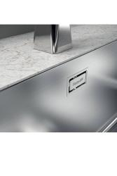 Foster Phantom Slimline RVS Νεροχύτης 50x40cm Υποδομή για κεραμικές επιφάνειες εργασίας 1208971122