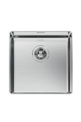 Foster Phantom Slimline RVS Νεροχύτης 40x40cm Επίπεδη εγκατάσταση για κεραμικές επιφάνειες εργασίας 1208971123