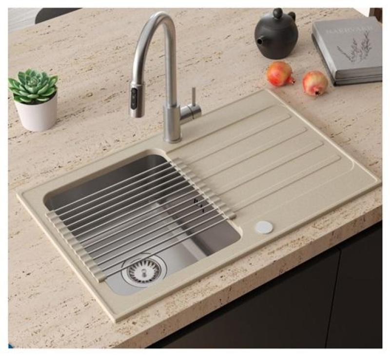 Quadri Viora Κουζινομπρίζα ανοξείδωτο ατσάλι 3-δρόμων με μια επιπλέον σύνδεση για φιλτραρισμένο νερό 1208971404