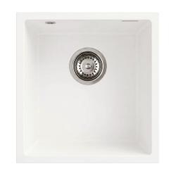 Graniteland Miniva Γρανίτης Νεροχύτης Άσπρος εντοιχιζόμενος 385x410 mm 1208971452