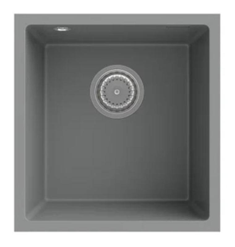 Graniteland Miniva Γρανίτης Νεροχύτης Γκρι Επιφάνειας 385x410 εκ 1208971453