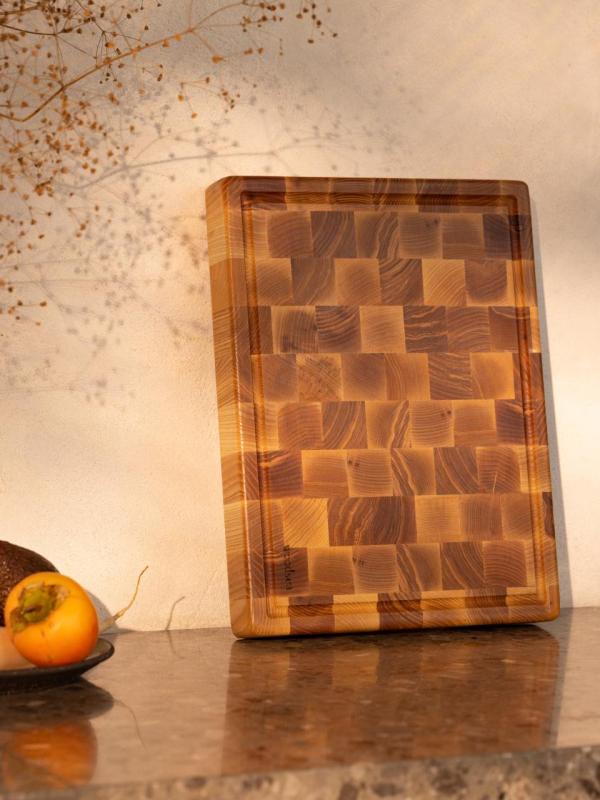 Woodsea Woodstone Ash S - Έλατο Ξύλινη Κοπής Πίνακας Τετράγωνος 20x20cm 1208971526