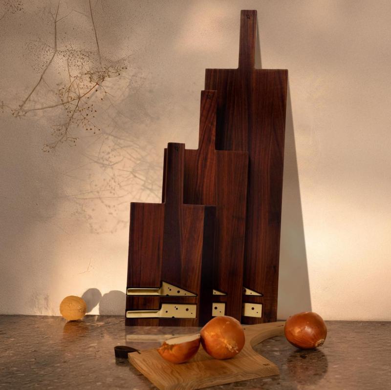 Woodsea Cheese Walnut M - Ξύλινη Πετσέτα Τυριού Καρυδιάς 55x20cm 1208971559