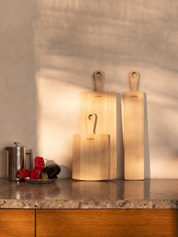 Woodsea Pine Natural L - Σανίδα κοπής από ξύλο σφενδάμου 20x82 cm 1208971574