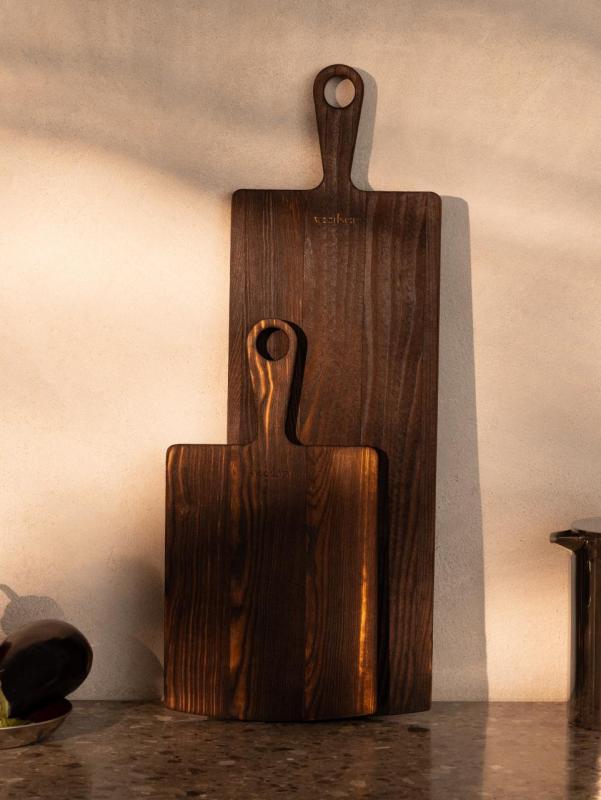 Woodsea Pine Burned M - Πίνακας κοπής από πευκόξυλο 20x62 εκ 1208971576