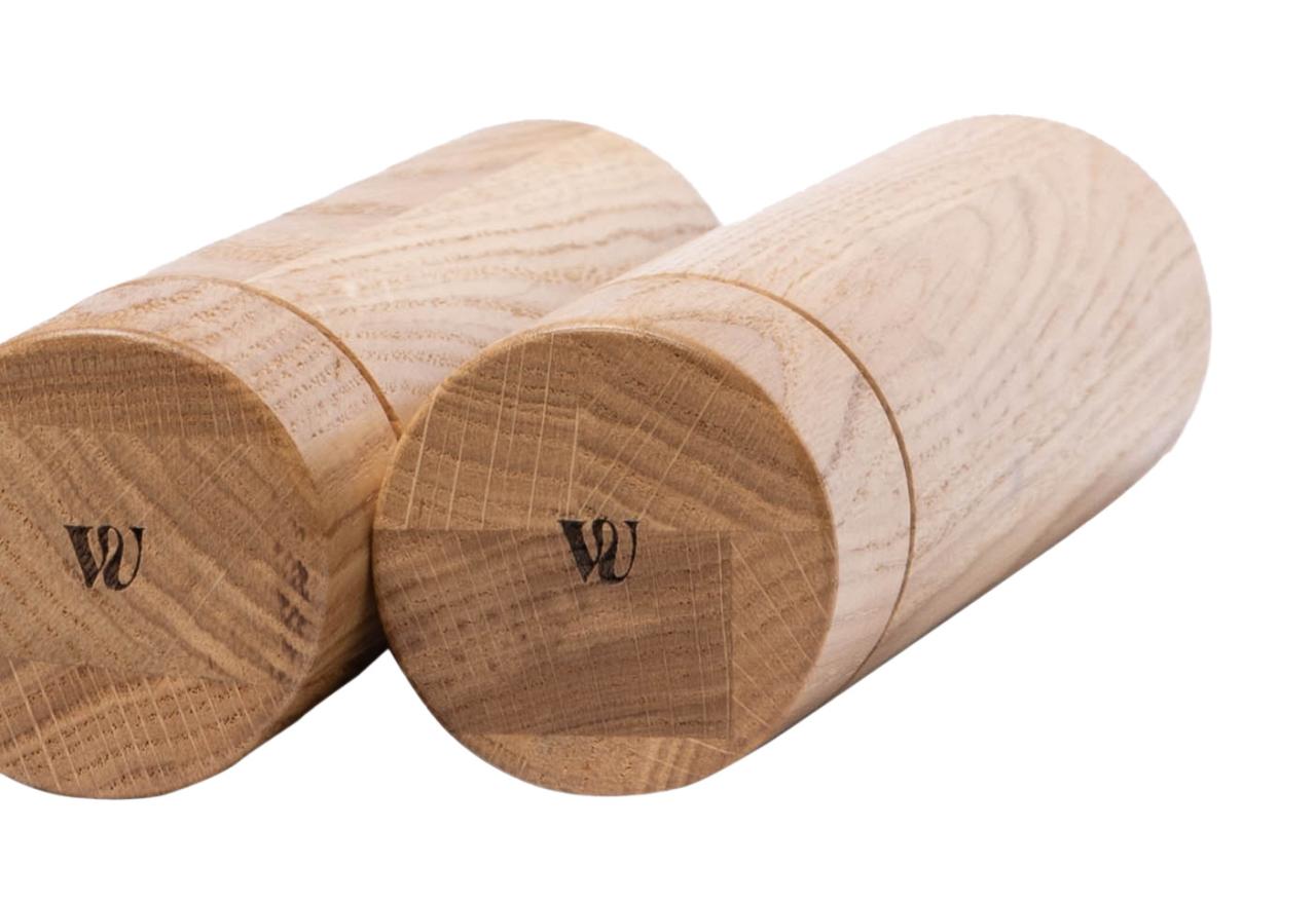 Woodsea Upside Down Oak - Δρυς ξύλινος αλατιέρα Ø5.4x22.5 εκ. 1208971591