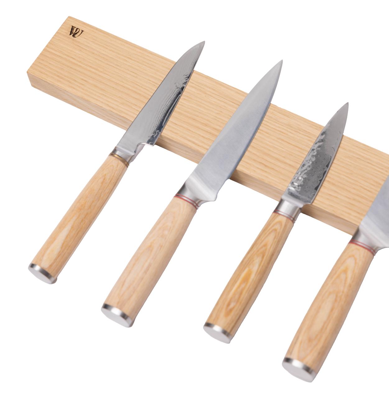 Woodsea Hold My Knife - Επιτοίχια Θήκη Μαχαιριού από Βελανιδιά 40x6 εκ 1208971598