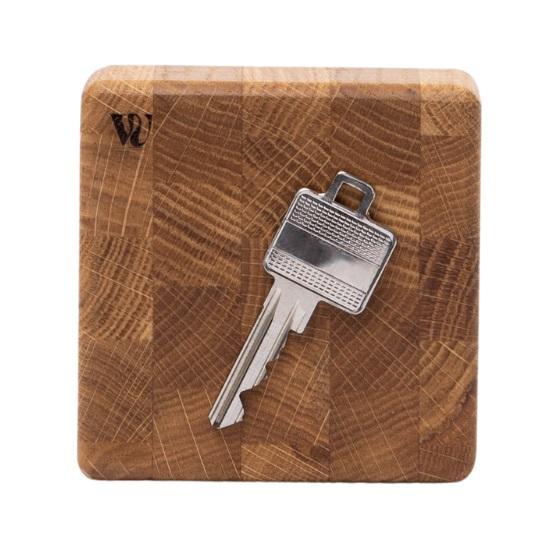 Woodsea End Grain Oak - Κρεμάστρα κλειδιών από δρυ οξιάς 9x9 εκ 1208971600
