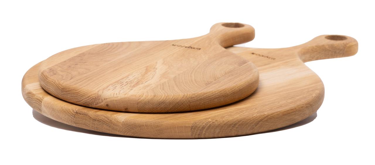Woodsea Native S - Στρογγυλή Πίτσα Πίνακας από Βελανιδιά Ø25x2 εκ 1208971611