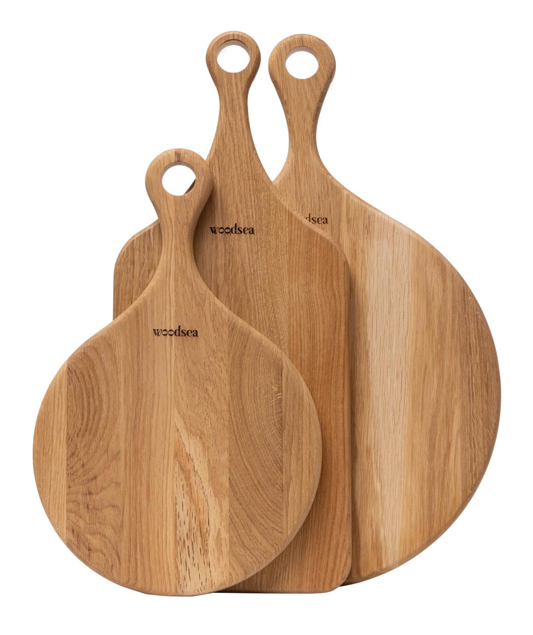 Woodsea Native M - Ξύλινη πίτσα πλάκα από δρυ Ø35x2 εκ. 1208971612
