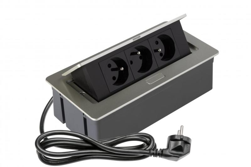 SOFT πρίζα αποσπώμενη, καλώδιο ρεύματος 1,5μ