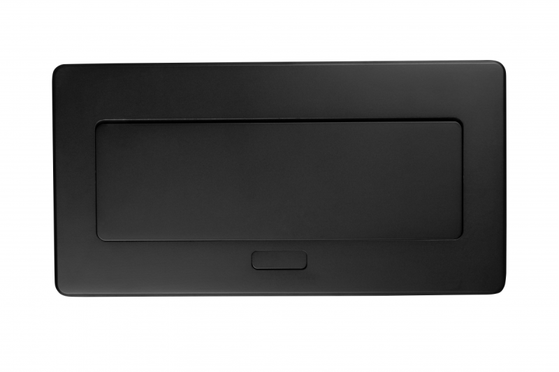 Πρίζα επίπλων MULTISOFT, 2xSHUKO, USB A+C, RJ45, καλώδιο HDMI 1.5 m, μαύρο