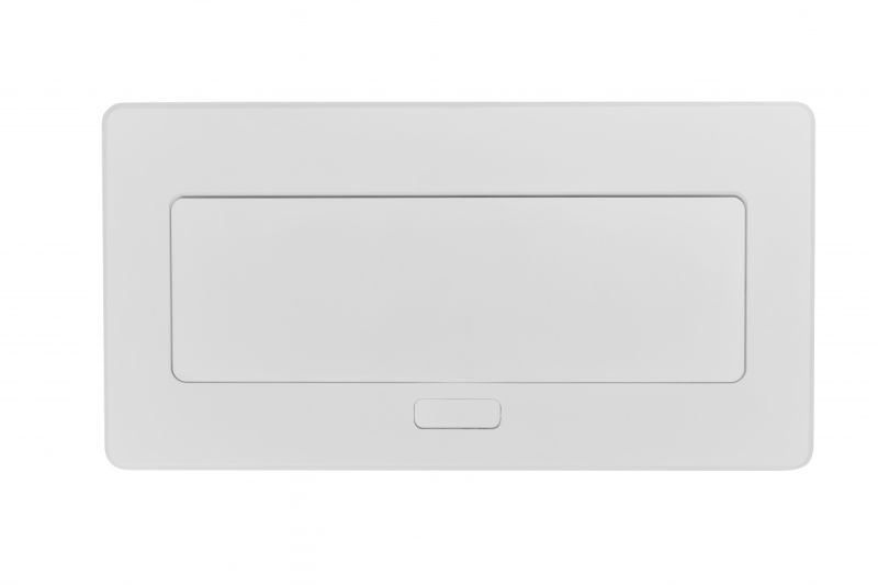 Πρίζα επίπλων MULTISOFT 2x Πρίζα με Γείωση, USB A+C, RJ45, HDMI, Καλώδιο Ρεύματος με Βύσμα, Λευκό