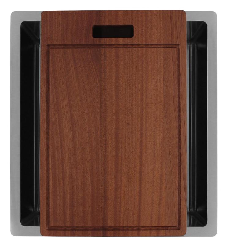 Pure.Sink Luxion Ανοξείδωτο νεροχύτη 36x40 cm για εγκατάσταση κάτω από πάγκο, επίπεδη εγκατάσταση και επιφανειακή εγκατάσταση  PLX3640-02