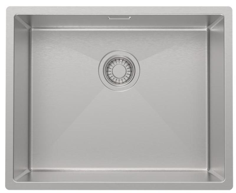 Pure.Sink Luxion Νεροχύτης από ανοξείδωτο χάλυβα 50x40 cm, υποστύλωσης, επίπεδης εγκατάστασης και επιφανείας PLX5040-02