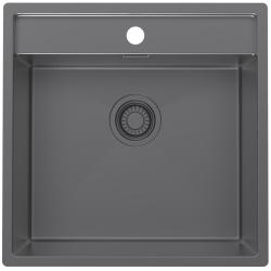 Pure.Sink Luxion Νεροχύτης από γκουν μέταλλο 51x50 cm Tapwing με βάση για βρύση PLX5150T-61