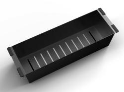 Pure.Sink Luxion Μαύρο καλάθι για νεροχύτη PLXCOL-63