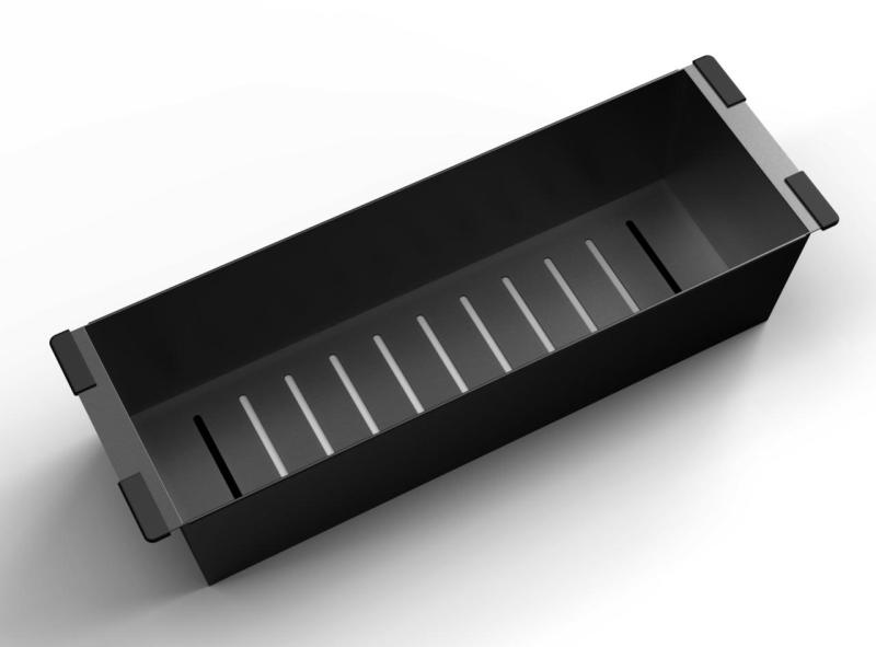 Pure.Sink Luxion Μαύρο καλάθι για νεροχύτη PLXCOL-63