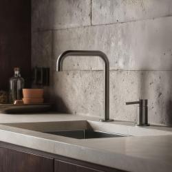Pure.Sink Luxion 2-οπίσθια βρύση κουζίνας από μπρούντζο με U-σχήμα PLX2HU-61