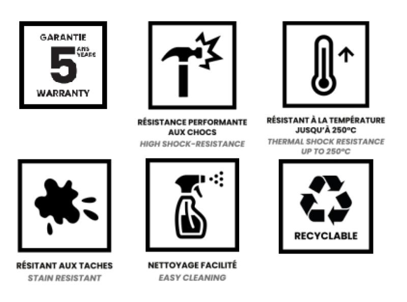 Ausmann Fibre μαύρος νεροχύτης 40x40cm υποδομής, επιφάνειας και εντοιχισμένος με αυτόματο ανοξείδωτο βύσμα 1208971836