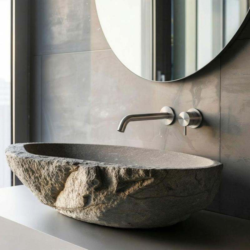 MURO TUA Εντοιχισμένος βρύση νιπτήρα χρώμιο M1.AB1.2.CR