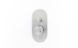 MURO TUA Εντοιχισμένος μείτης με διακόπτη χρώμιο M1.B32.S.CR