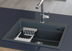 Massimo Αξεσουάρ Πλάκα Δίσκος Μαύρο Ματ 366x176x63mm