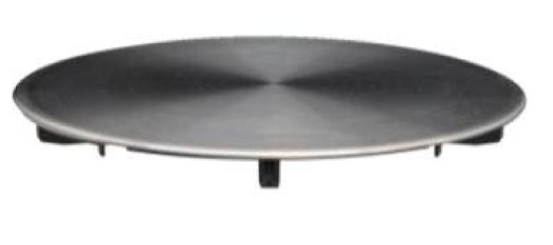 Pure.Sink Universal Κάλυμμα αποχέτευσης, καπάκι καλαθιού από ανοξείδωτο ατσάλι, στρογγυλό καπάκι με λείανση για φρεάτιο WSTCOV-02