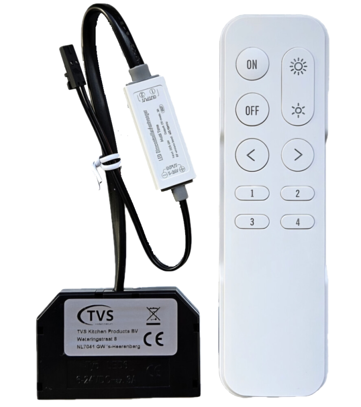 Indux Solin Κουζίνα Οικοδόμηση Multi Tone LED Σετ 4 Spots x 3,6 W Gun metal 1208972354