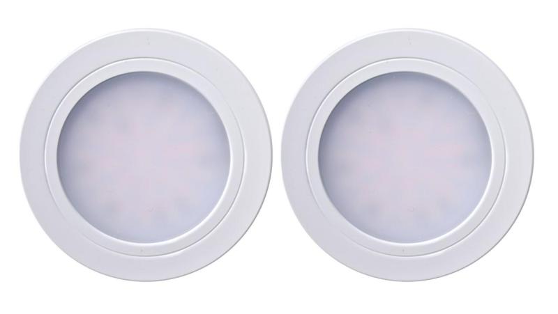 Indux Luma μικρή ενσωματωμένη κουζίνα Multi Tone LED Set 2 Spots Λευκό 1208972386