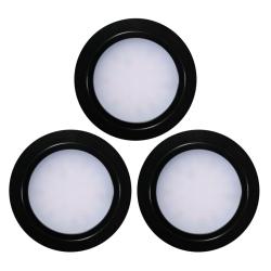 Indux Luma ενσωματωμένη κουζίνα Multi Tone LED Set 3 Spots Μαύρο 1208972405