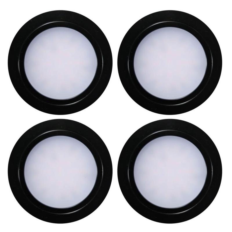 Indux Luma ενσωματωμένη κουζίνα Multi Tone LED Set 4 Spots Μαύρο 1208972406