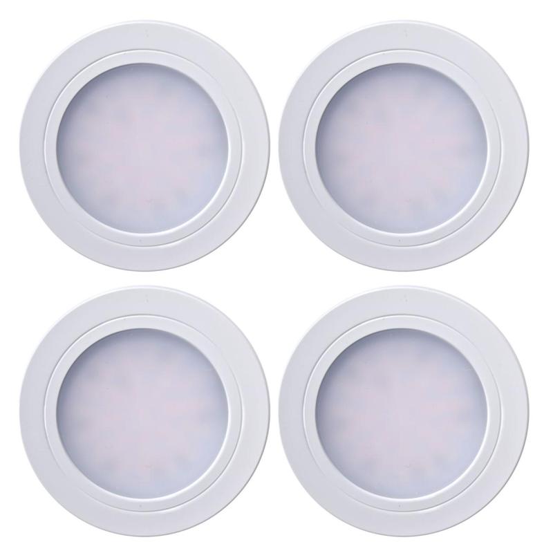 Indux Luma ενσωματωμένη κουζίνα Multi Tone LED Set 4 Spots Λευκό 1208972410