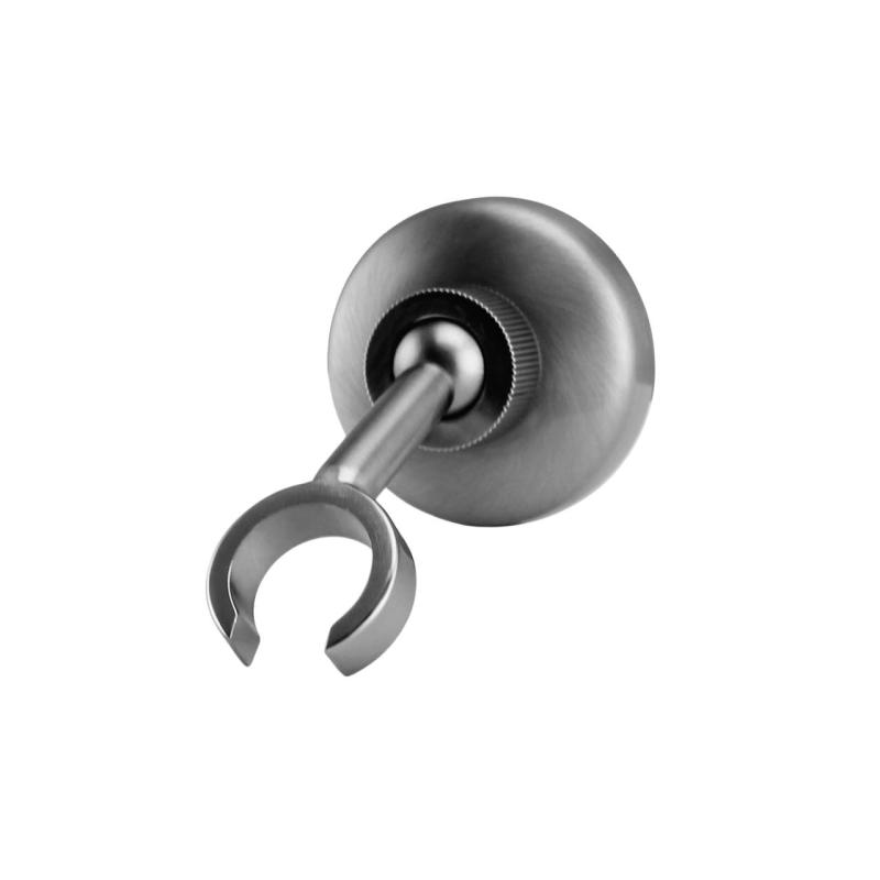 Aquanello Heritage Collection Κλασική βάση για χειροκίνητο ντους από ανοξείδωτο χάλυβα NB-9003-HC