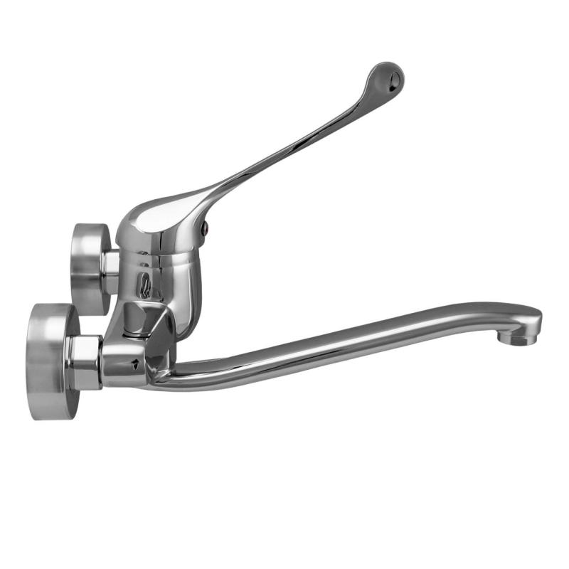 Aquanello Medic Κουζίνα Χειρολαβή με μακρύ χερούλι Χρώμιο CR-1005-MD