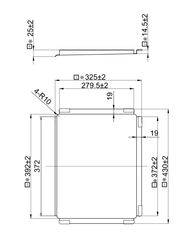 Pure.Sink Exclusivo Κινητή βάση στεγνώματος από γκρι μέταλλο, διαστάσεων 440x335 mm, για νεροχύτη PEXTRAY-61