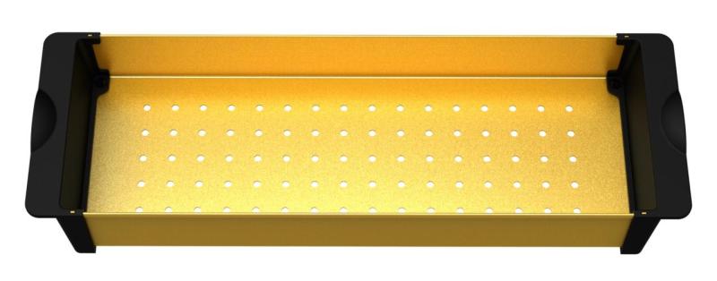 Pure.Sink Πολυτελής λεκάνη για νεροχύτη Χρυσό  PPGCL40-60