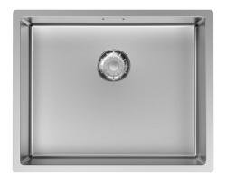 Pure.Sink Comfort Νιπτήρας από ανοξείδωτο χάλυβα 50x40 εκ., ακτίνα 10 mm, για εντοιχισμένη, επίπεδη και επιτοίχια τοποθέτηση PCM5040-02