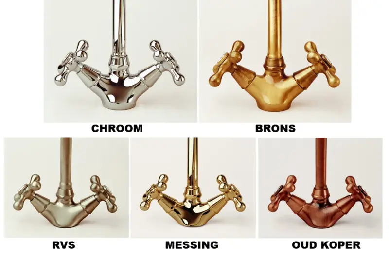 Νοσταλγική βρύση κουζίνας V1920 Χρώμιο