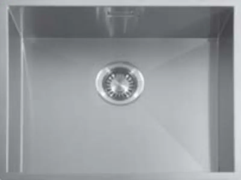 ΑΒΚ Baronga ανοξείδωτος νεροχύτης 50x40 εκ υποκατασκευή BAR50F